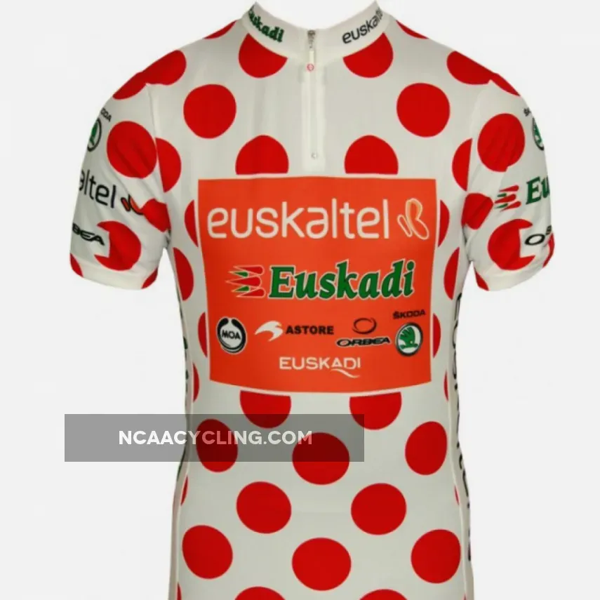 2011 EUSKALTEL Euskadi Bergtrikot MOA Radsport-Profi-Team - Short Sleeve Jersey