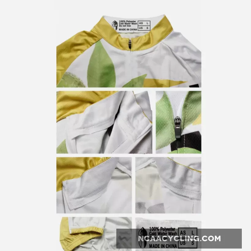 Happy Cycling Summer Fruit Lemon Men's Short-Sleeve Cycling Jersey Suit NO.177