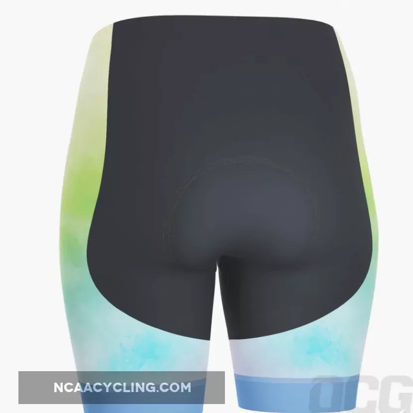 Women's Rainbows and Unicorns Gel Padded Cycling Shorts Womens Rainbows