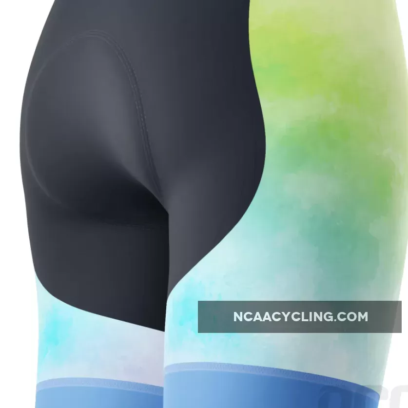 Women's Rainbows and Unicorns Gel Padded Cycling Shorts Womens Rainbows