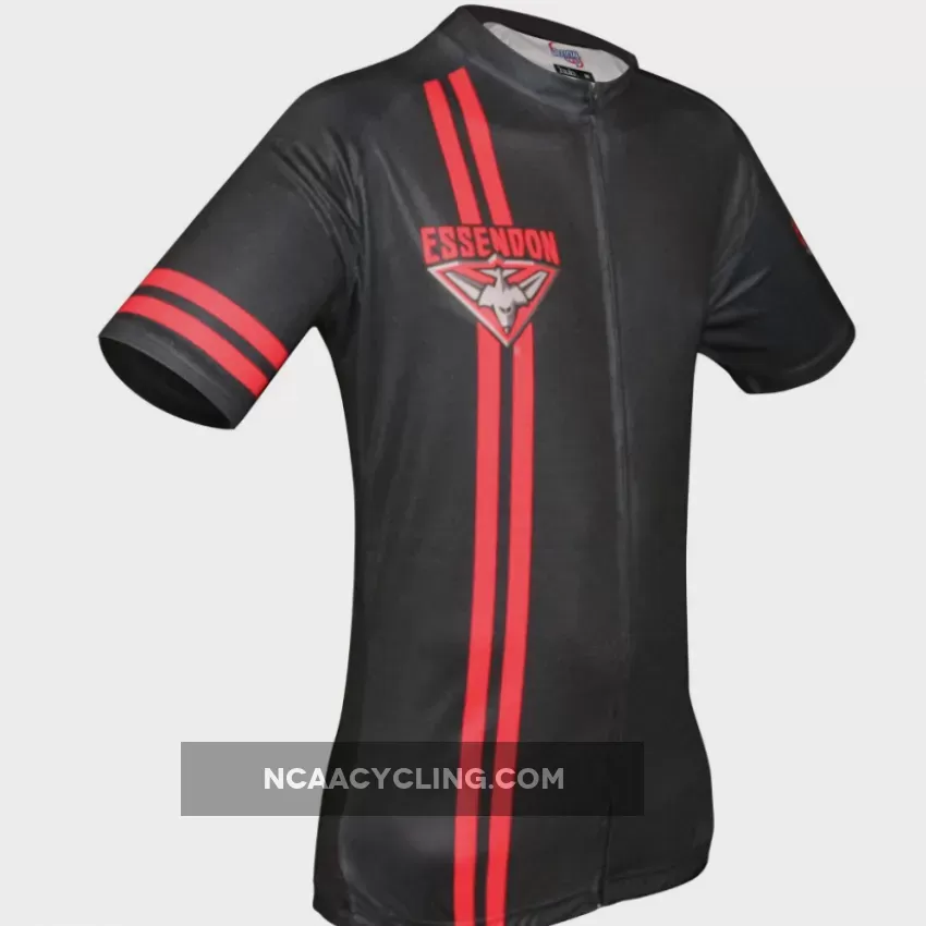 AFL Essendon Bombers Mountain and road bike Short Sleeve Cycling Jerseys