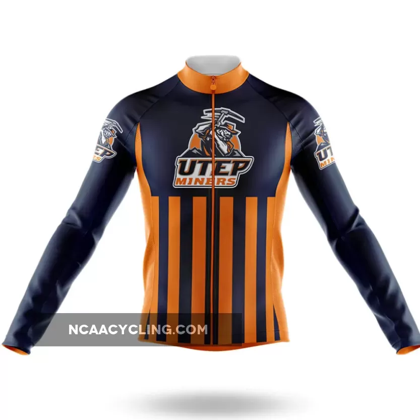 University of Texas USA Long Sleeve Cycling Jersey Only