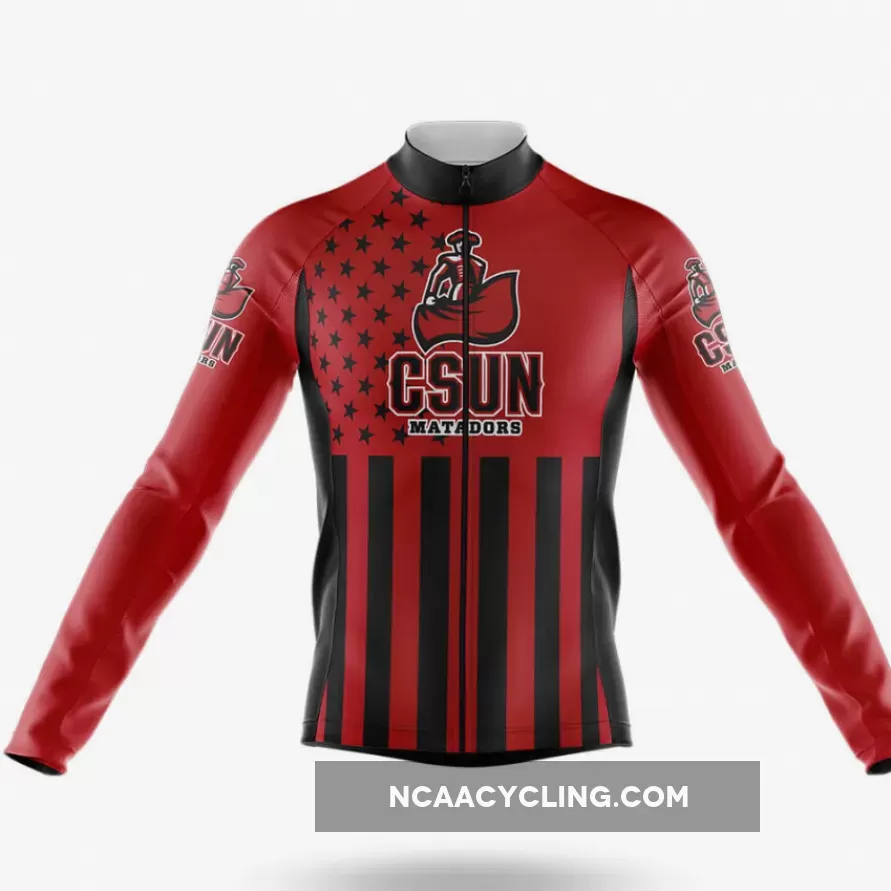 California State University Northridge USA Long Sleeve Cycling Jersey Only