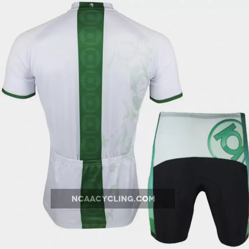 Detective Comics Super Hero Green Lantern Men's Short/Long-sleeve Cycling Jersey Jacket Bicycling Suit T-shirt Summer Spring Autumn Clothes Sportswear Cycle Racing NO.037