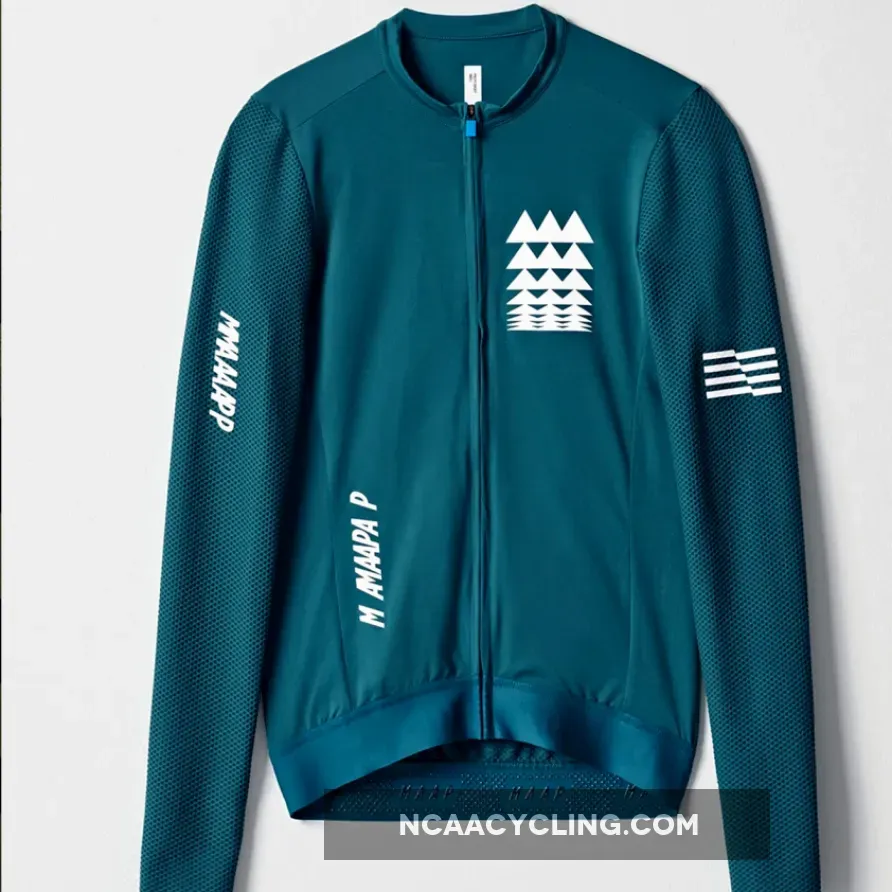 Maap Shift Pro Base long sleeves jersey - Green #Maap Shift Pro Base Jersey