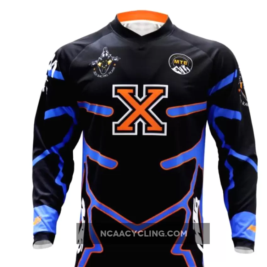 MTB Jerseys Full Sleeves MTB Jersey Quickdry Motocross Wear BMX Cycling Mountain Bike Clothing Downhill Outdoor Sport T Shirt