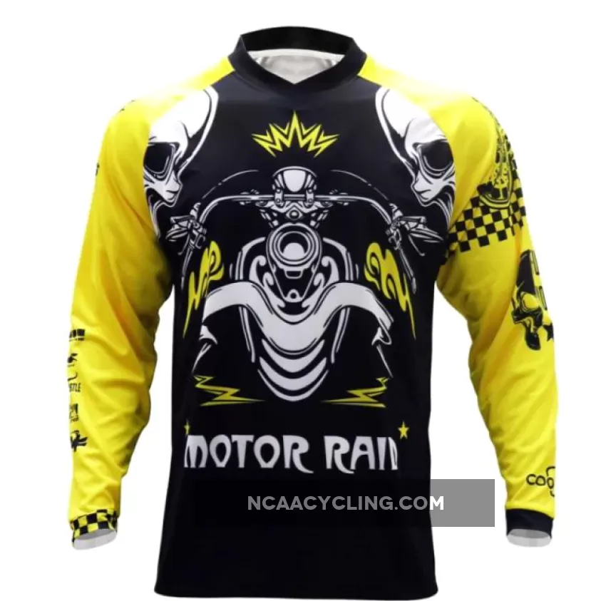 MTB Jerseys Full Sleeves MTB Jersey Quickdry Motocross Wear BMX Cycling Mountain Bike Clothing Downhill Outdoor Sport T Shirt