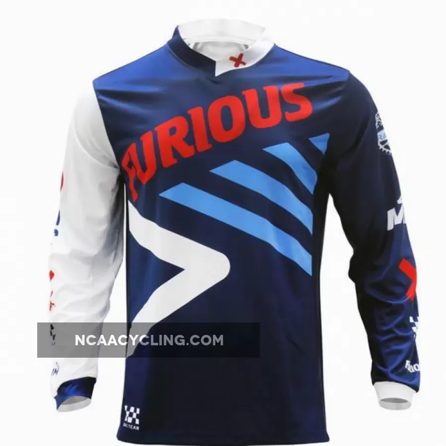 MTB Jerseys Full Sleeves MTB Jersey Quickdry Motocross Wear BMX Cycling Mountain Bike Clothing Downhill Outdoor Sport T Shirt