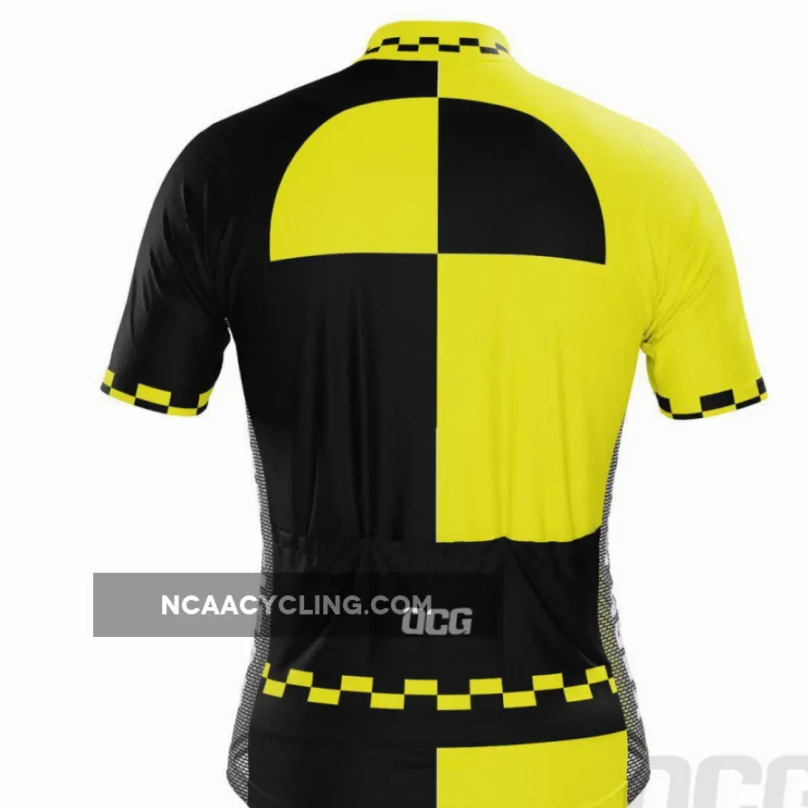 Men's Keep Clear Test Dummy Safety High Viz Cycling Jersey