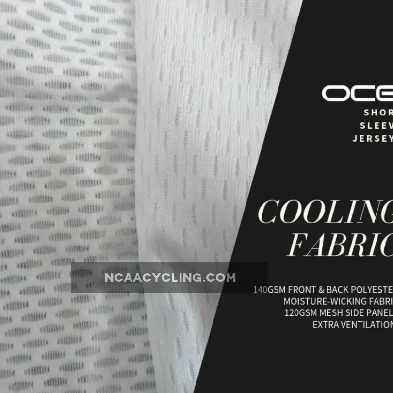 Men's Keep Clear Test Dummy Safety High Viz Cycling Jersey