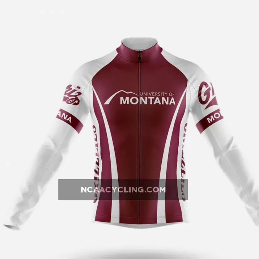 University of Montana Long Sleeve Cycling Jersey Only