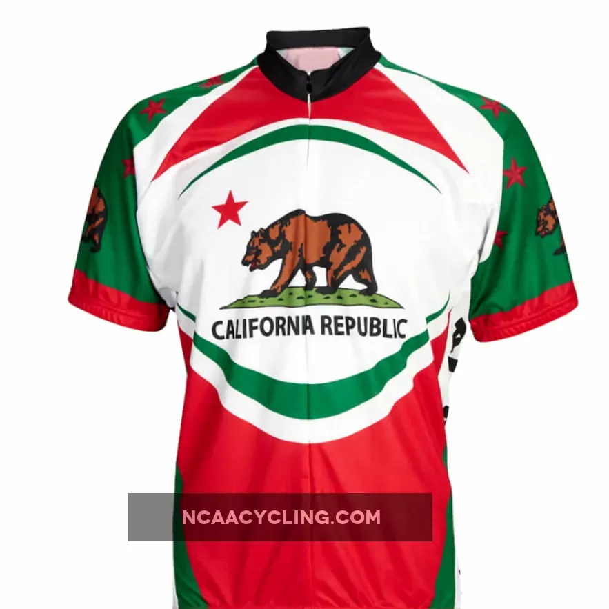California Republic Men's Cycling Jersey For Sale