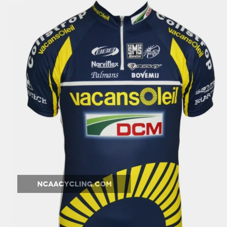 VACANSOLEIL 2011 professional cycling team - Cycling Jersey Short Sleeve