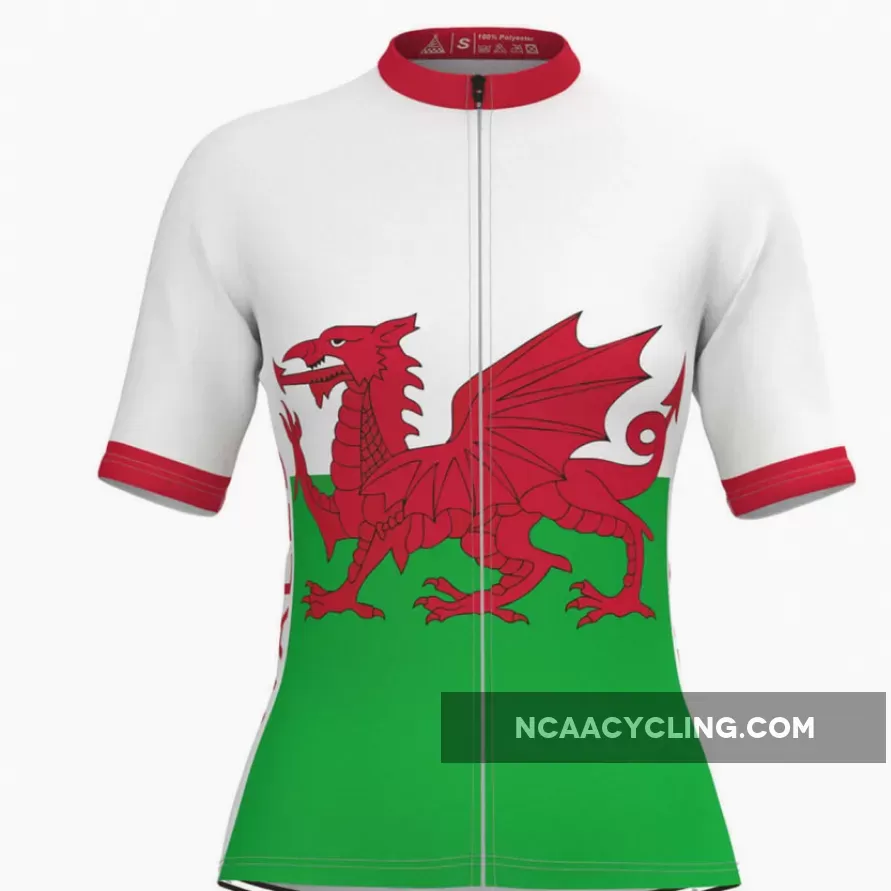 Wales Flag Women's Cycling Jersey V2 New Releases