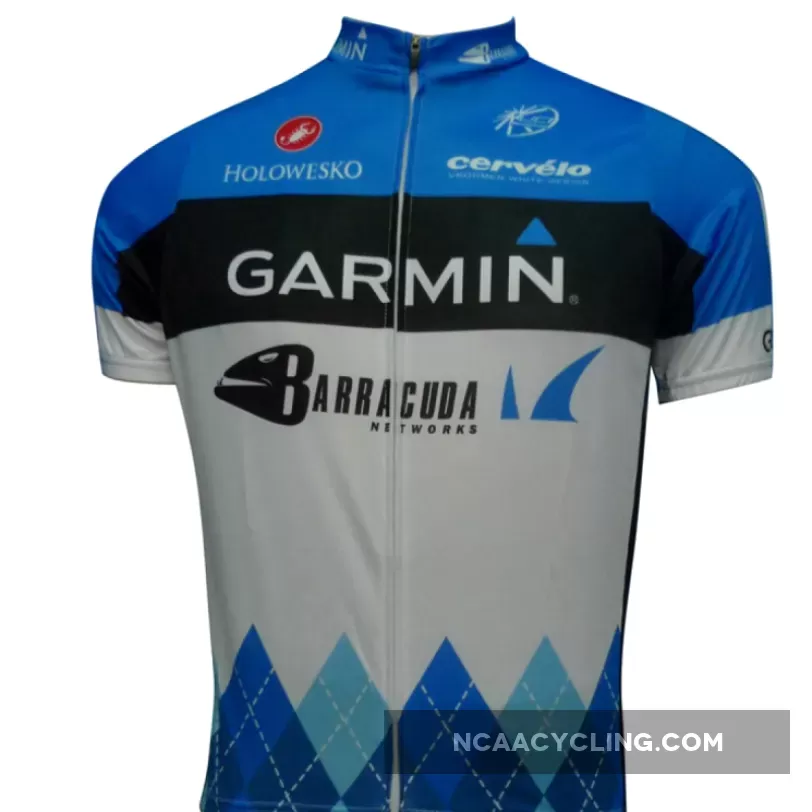 Garmin-Barracuda 2012 Cycling Jersey Short Sleeve Brand New