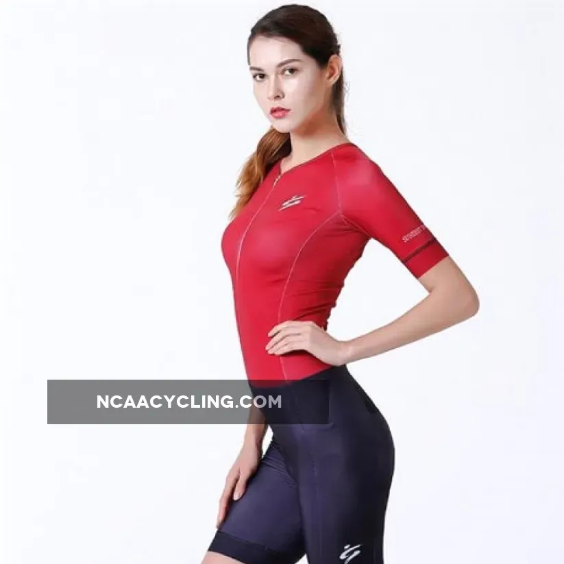 2021 Women Red Cycling Kit New Releases