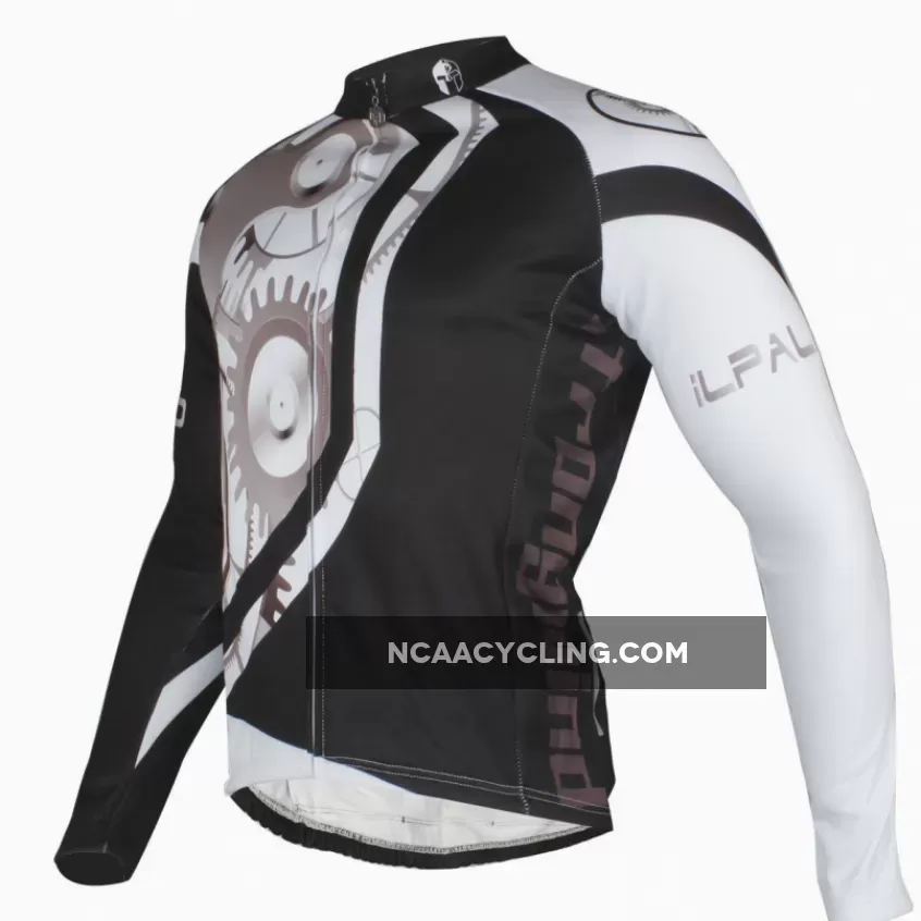 ILPALADINO Men's Long Sleeves Cycling Jacket Spring Autumn Exercise Bicycling Pro Cycle Clothing Racing Apparel Outdoor Sports Leisure Biking Shirts 617