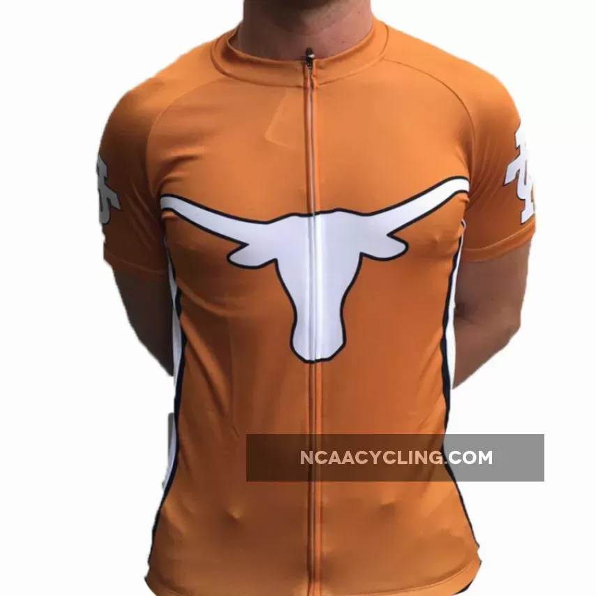NCAA The University of Texas at Austin Longhorns Cycling Jerseys Z-1905450