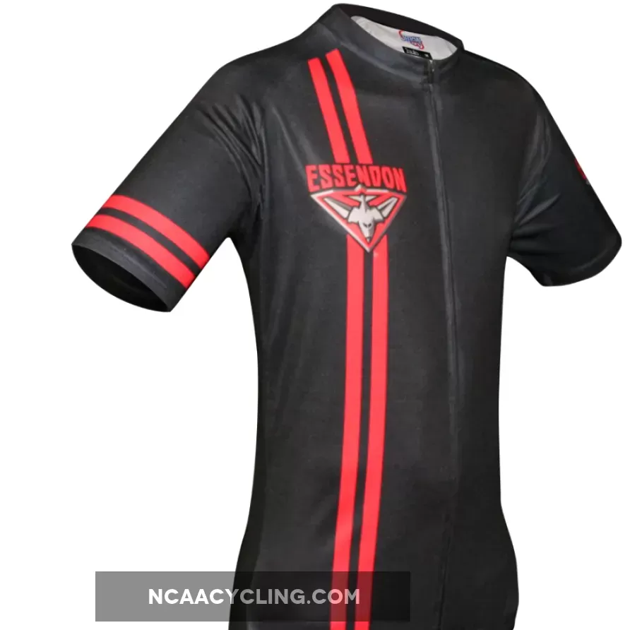 AFL Essendon Bombers Mountain and road bike Short Sleeve Cycling Jerseys