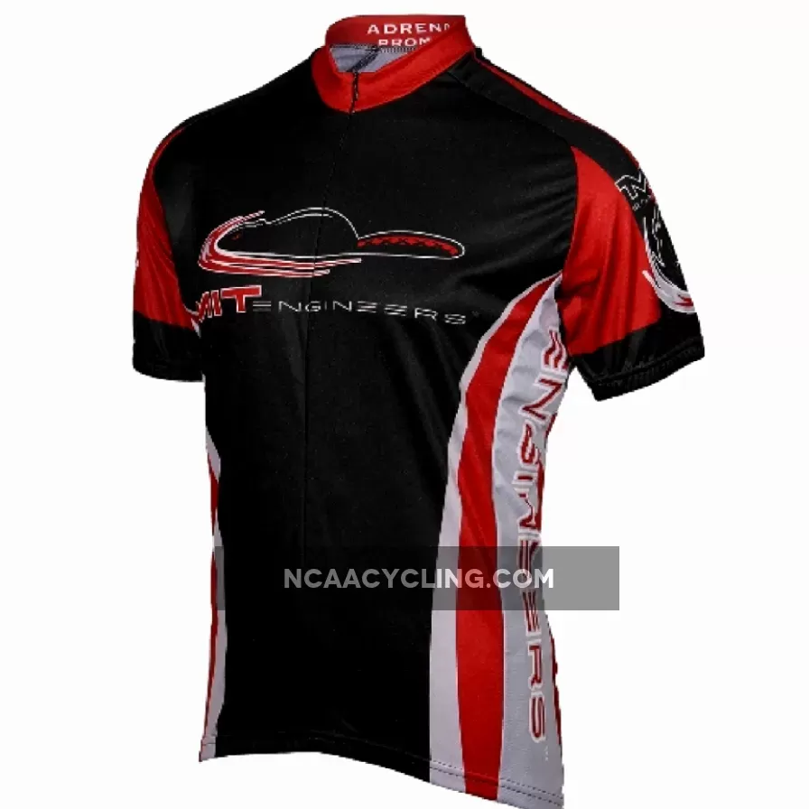 Massachusetts Institute of Technology (MIT) 3/4 zip Men's Short Sleeve Cycling Jersey / Mit Cycling Jersey MIT-MED