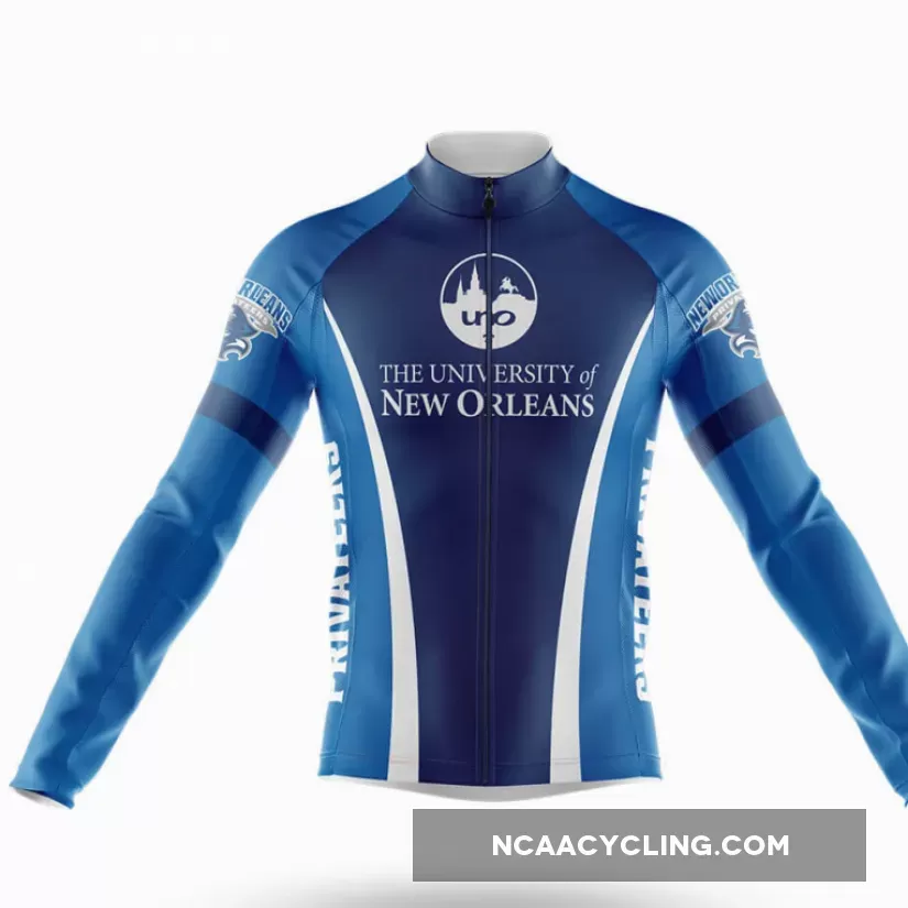 University of New Orleans Long Sleeve Cycling Jersey Only