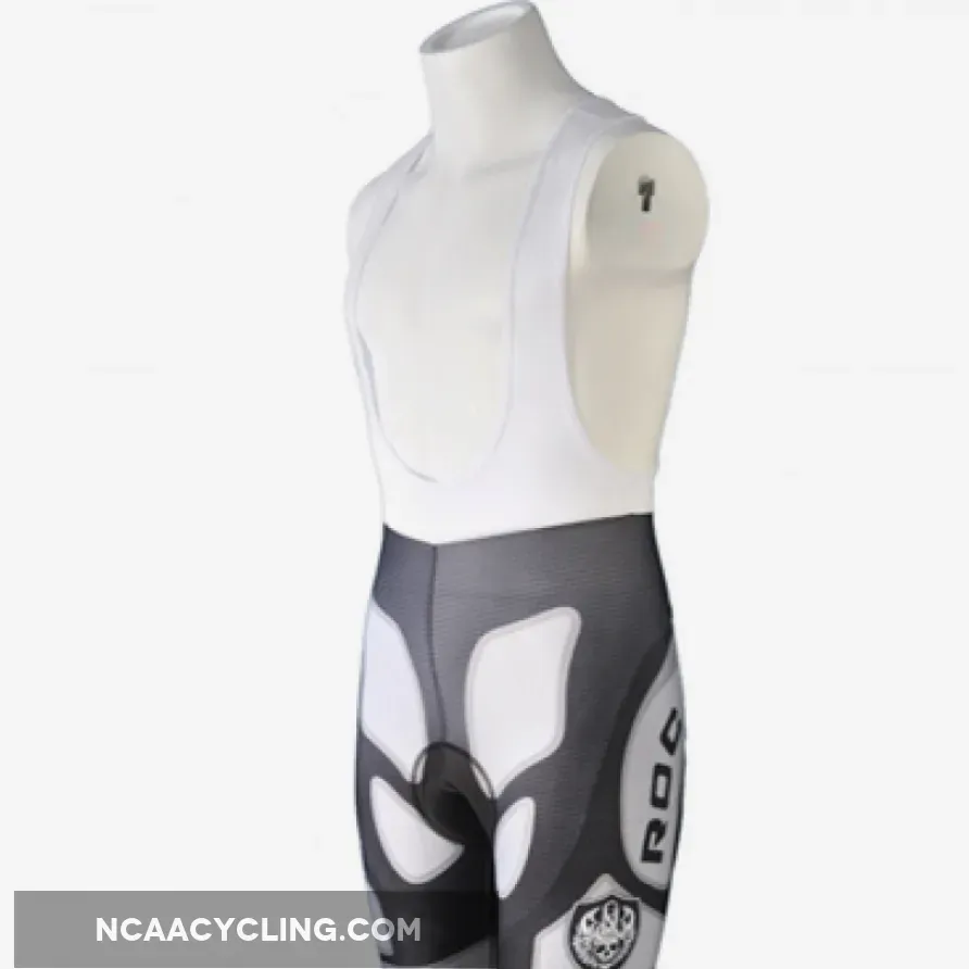 Team Rock Racing Cycling Bib Shorts BLACK/WHITE For Sale