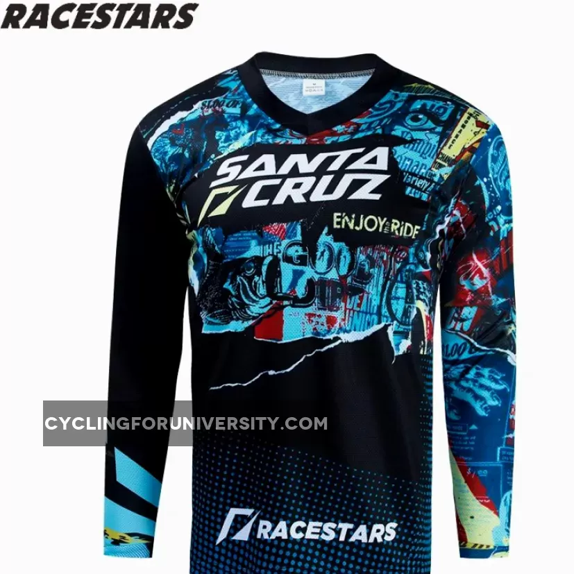 Motocross Jersey Bicycle BMX Mountain Downhill Bike Long Sleeve Enduro Racing Shirts Cycling Jerseys DH MTB Offroad