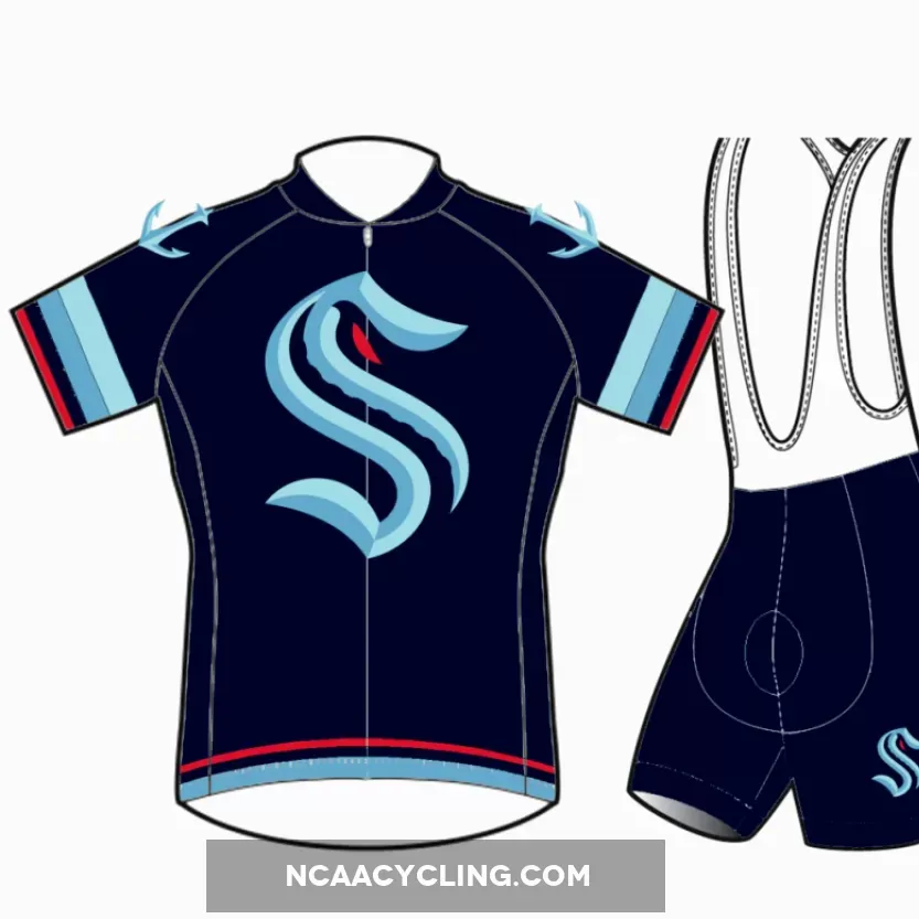 NHL Seattle Kraken Cycling Jerseys (Bib) Shorts Z-1905823