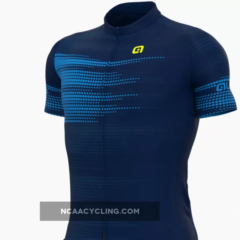 Ale Solid Turbo Jersey - Blue Outlet L22130402