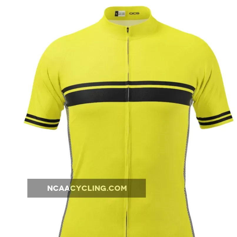 Men's Classic Stripe Short Sleeve Cycling Jersey Outlet