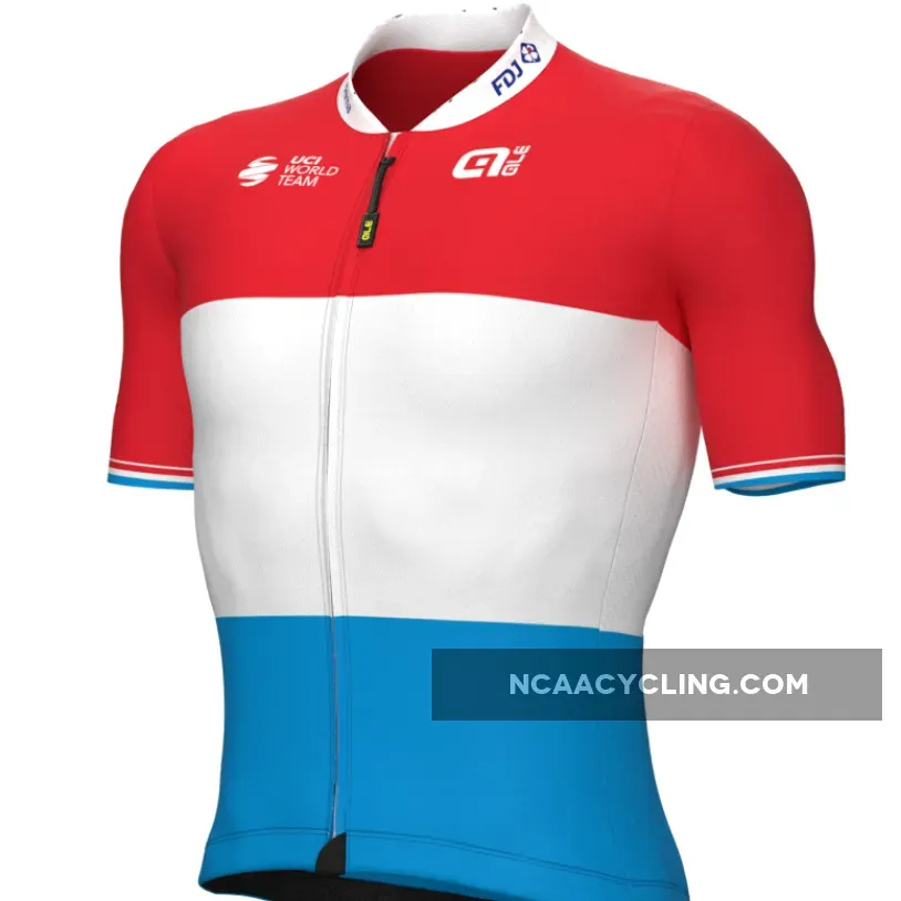 Groupama Fdj 2022 jersey - Luxembourg champion #Maillot Luxembourg R21366047