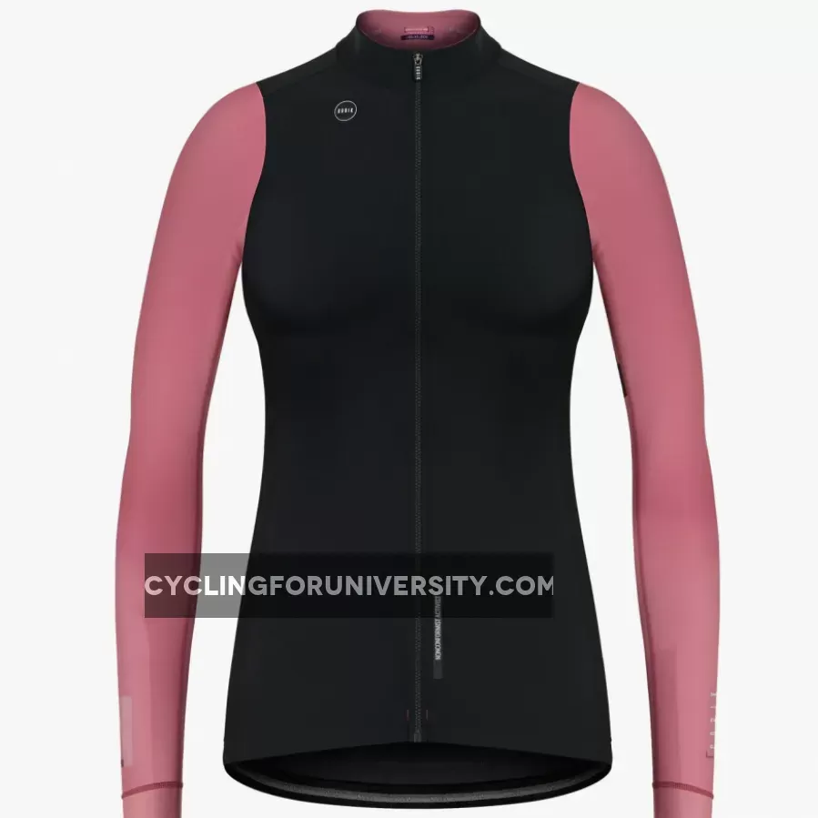 Gobik Cobble Blend Thar long sleeves woman jersey - Pink / Pink Thar