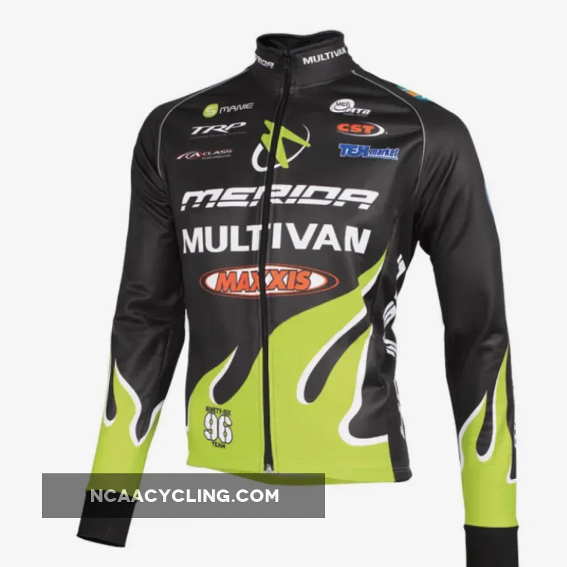 MULTIVAN MERIDA Biking Team Long Sleeve Jersey Jacket 2012