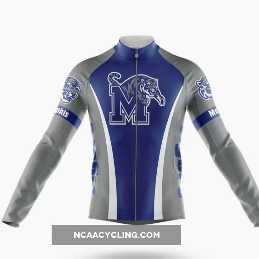University of Memphis Long Sleeve Cycling Jersey Only