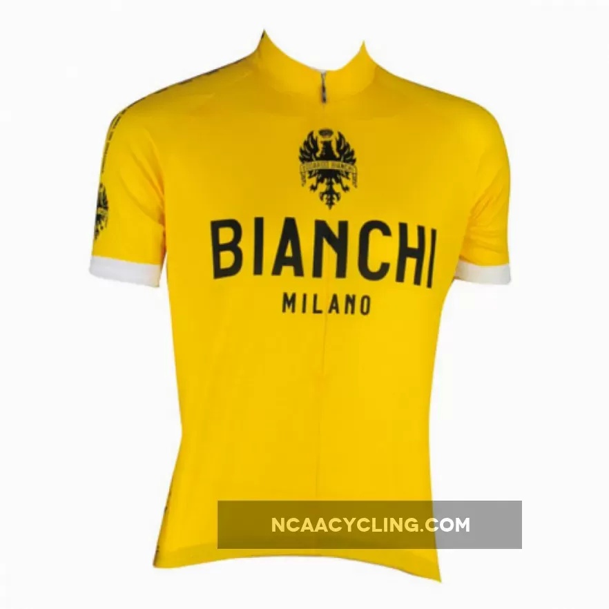 Bianchi Yellow - Tour De France Jersey Short Sleeve Restock