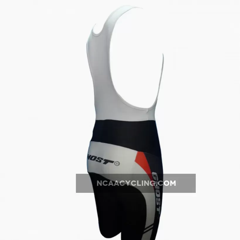 2011 GHOST Black And White Team Cycling Bib Shorts For Sale