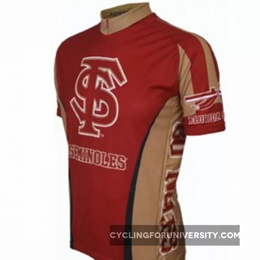 NCAA FSU Florida State University Seminoles Cycling Jersey