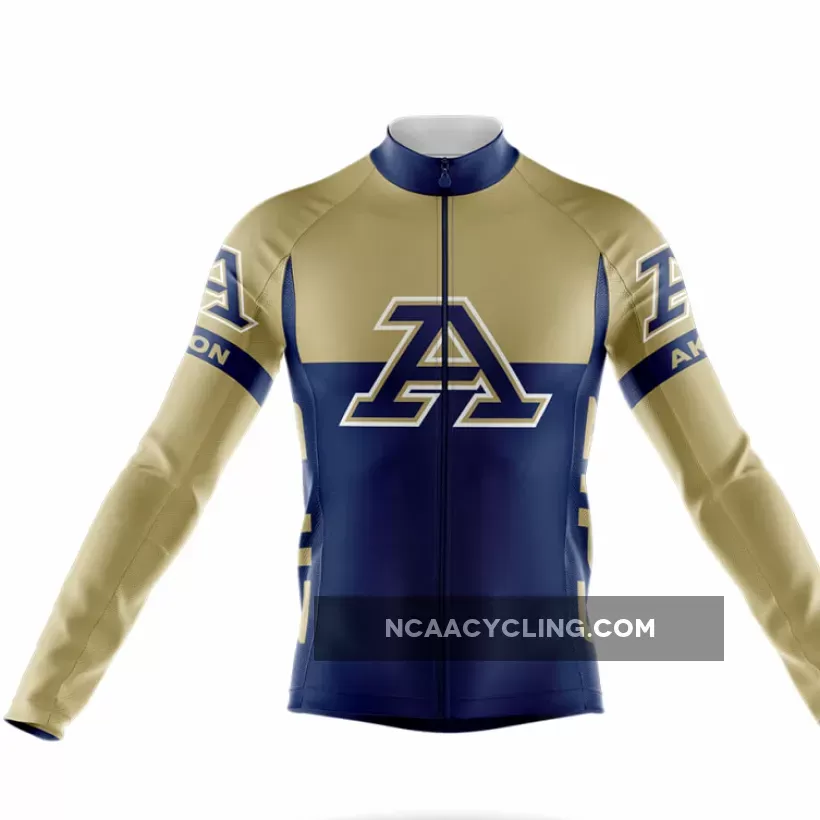 University of Akron V2 Long Sleeve Cycling Jersey Only