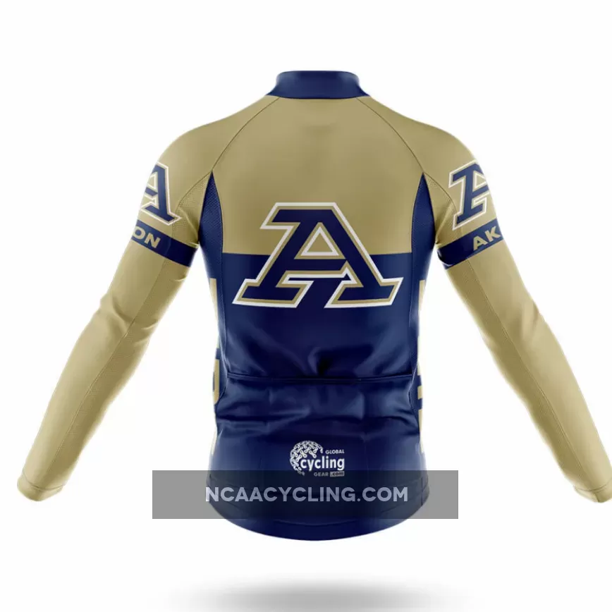 University of Akron V2 Long Sleeve Cycling Jersey Only