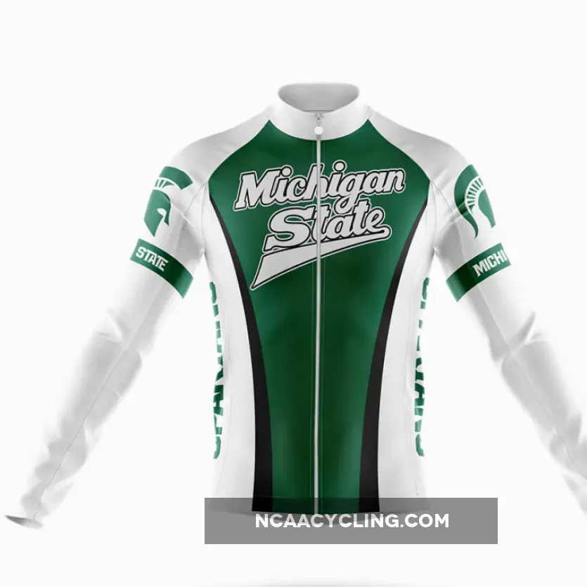 Michigan State University Long Sleeve Cycling Jersey Only
