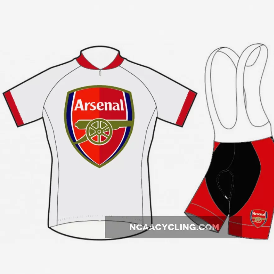 Arsenal FC Short Sleeve Cycling Jerseys and (bib) shorts