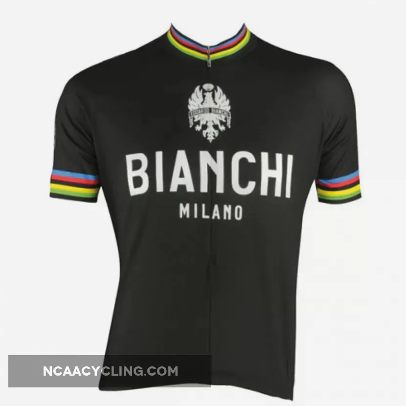 Bianchi World Champion Black Jersey Short Sleeve Restock
