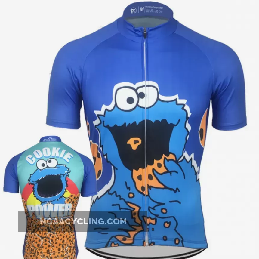 Cookie Power Men's Cycling Jersey Outlet