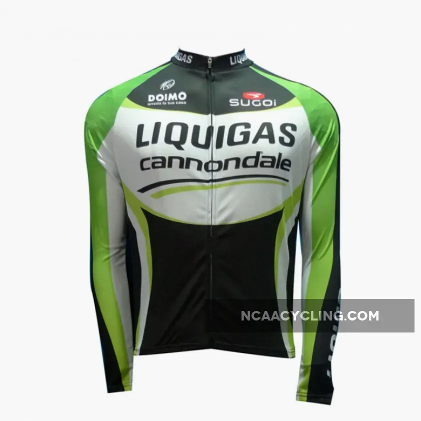 LIQUIGAS CANNONDALE 2012 black edition Long Sleeve Jersey