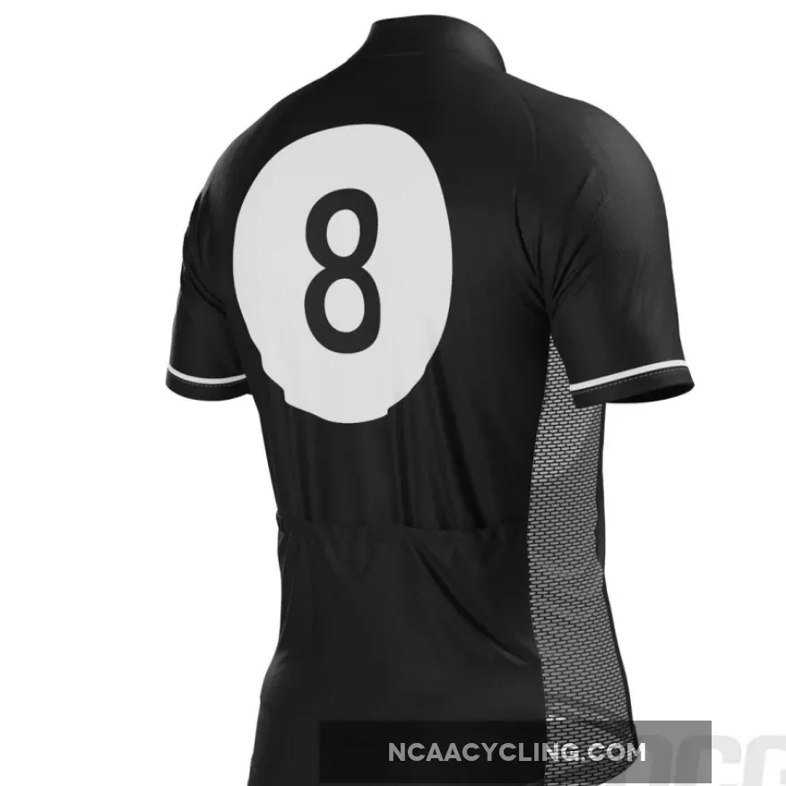 Men's Magic 8-Ball Black Short Sleeve Cycling Jersey, Magic 8 Online