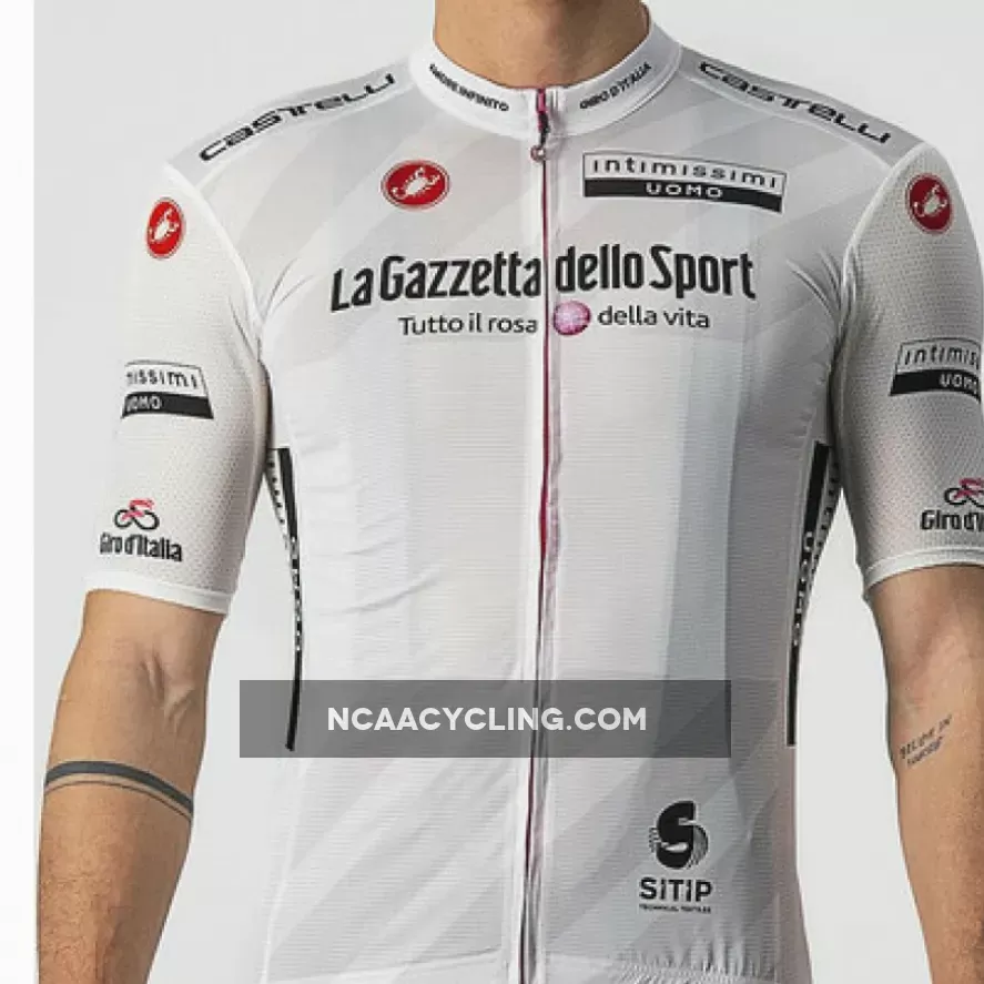 2021 Giro D' Italia Competizione White Young Rider Jersey, GIR21J4