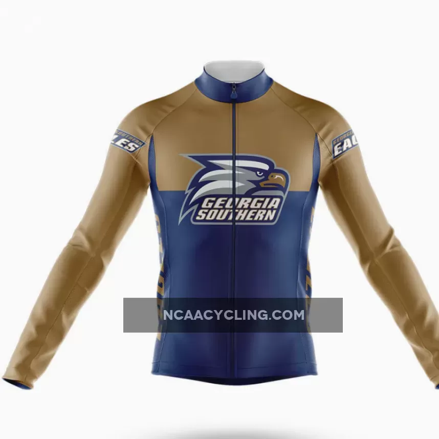 Georgia Southern University V2 Long Sleeve Cycling Jersey Only