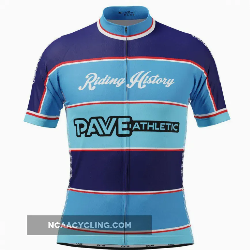 PAVE Athletic Delgado Retro Short Sleeve Cycling Jersey Reynolds Cycling