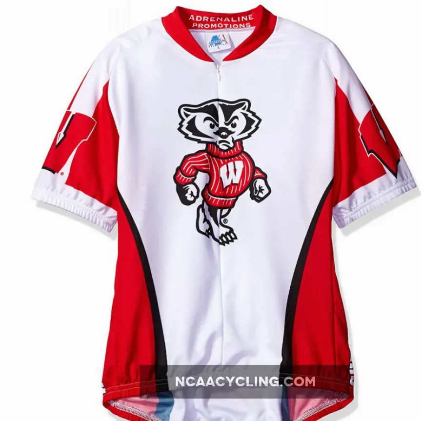 NCAA UW–Madison University of Wisconsin Badgers Cycling Jerseys Wisconsin Cycling Jersey