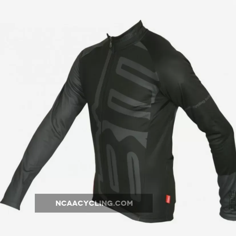 BMC PASSION RACE 2011 Winter Fleece Long sleeve cycling jersey jacket Black
